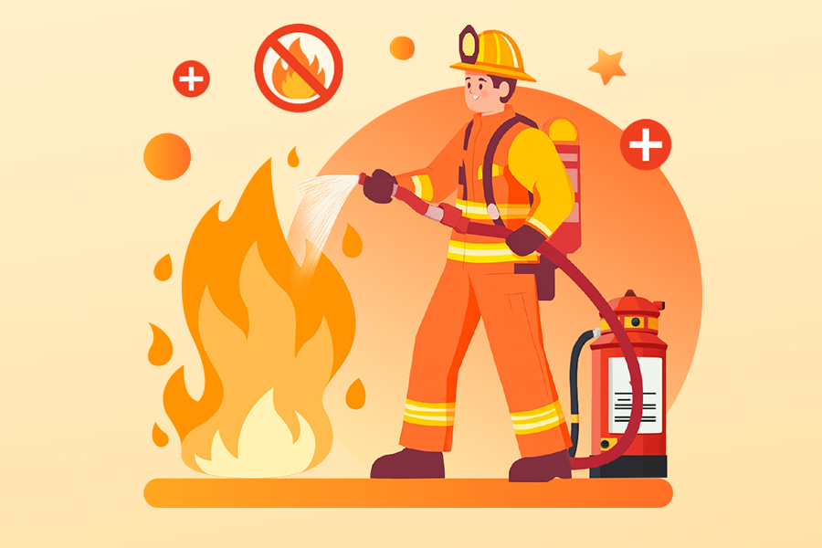 安全 |泰茂公司组织开展第三届消防技能比武竞赛活动